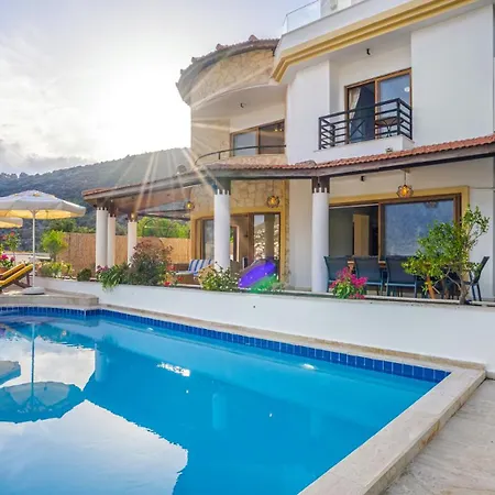Panorama, Kalkan, Private Pool, Panoramic Sea View 빌라 칼칸