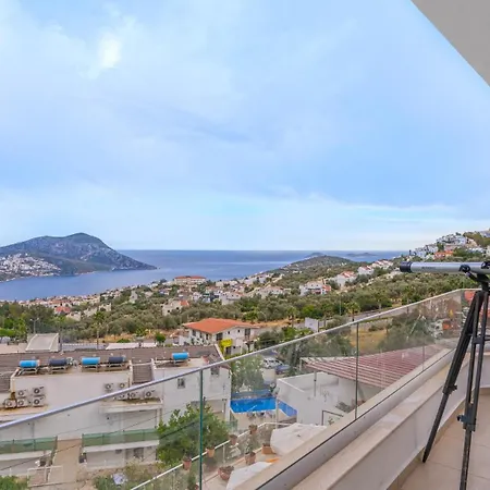 Panorama, Kalkan, Private Pool, Panoramic Sea View فيلة
