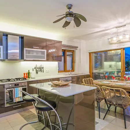 فيلة Panorama, Kalkan, Private Pool, Panoramic Sea View كالكان
