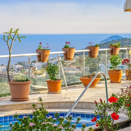 Panorama, Kalkan, Private Pool, Panoramic Sea View فيلة كالكان