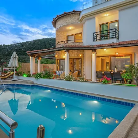 فيلة Panorama, Kalkan, Private Pool, Panoramic Sea View *