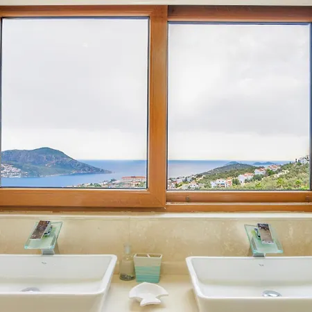 فيلة Panorama, Kalkan, Private Pool, Panoramic Sea View كالكان
