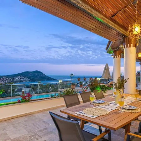 فيلة Panorama, Kalkan, Private Pool, Panoramic Sea View