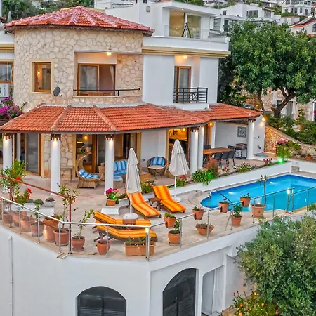 Panorama, Kalkan, Private Pool, Panoramic Sea View Vilă *
